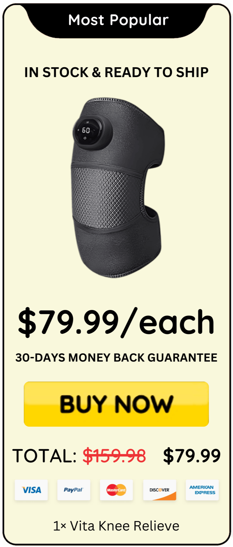 Vita Knee Relieve price 